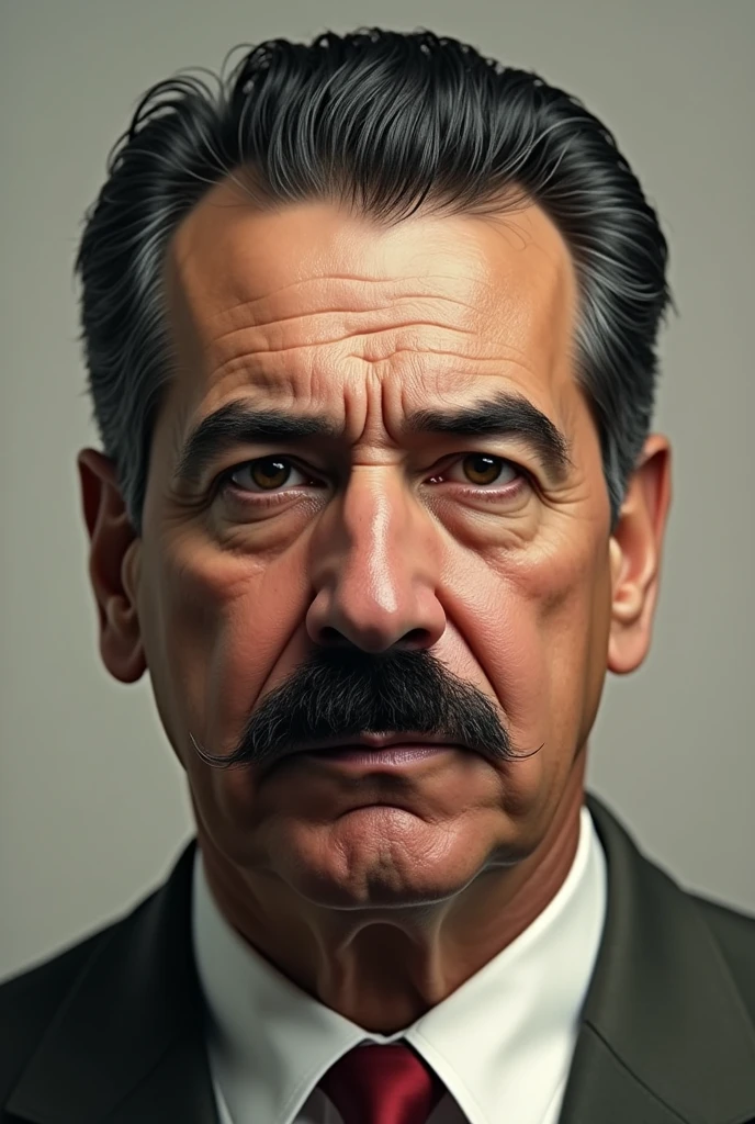 President Nicolas Maduro Moros with Adolf Hitler's mustache