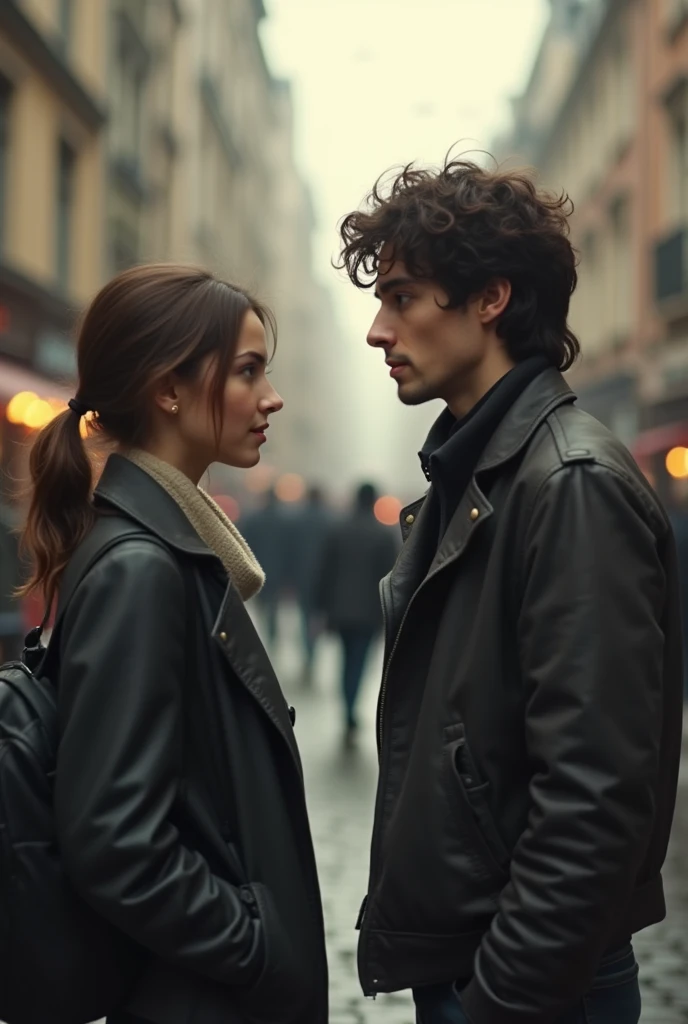 A young woman accidentally meets her first love