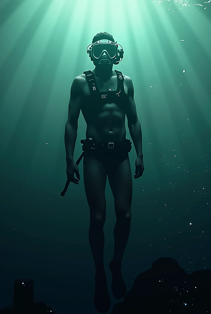 A men deep water