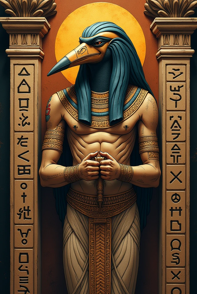 Thoth tattoo egypt mummified 