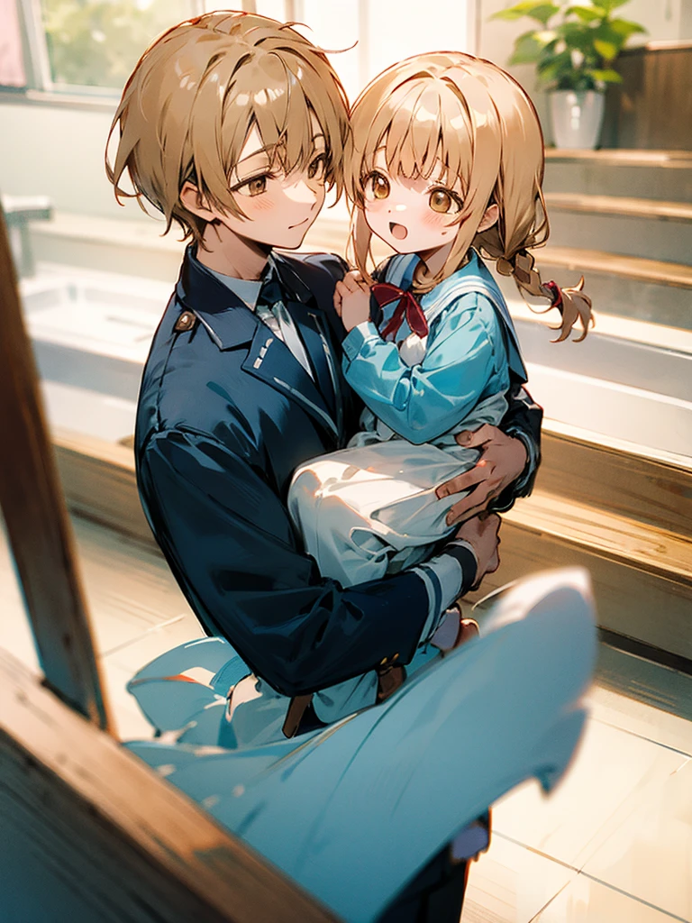 Mahiru shiina and me carry our first