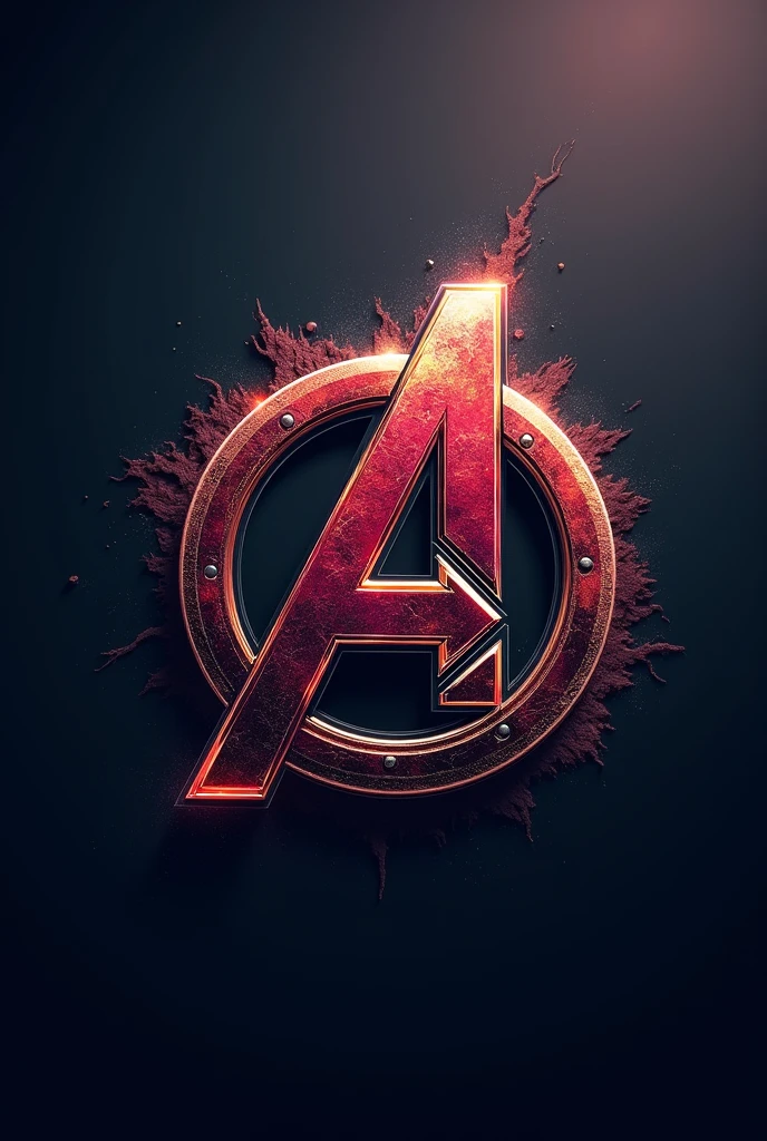 I created a logo similar to the Avengers but in the middle I put the letter R.
