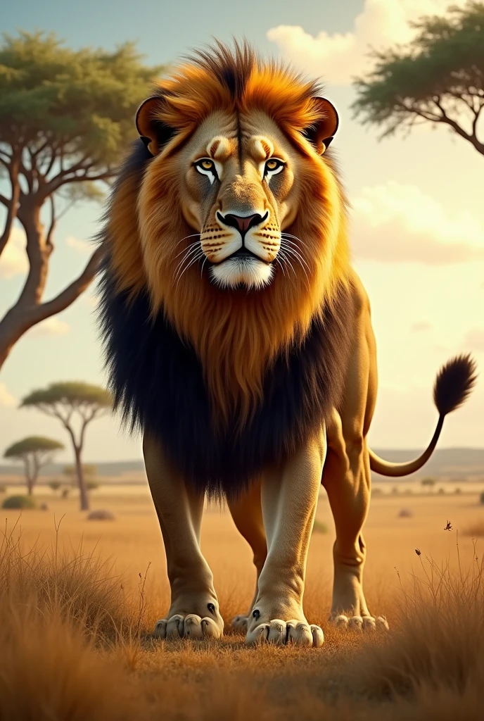 A Leader Lion Image for WhatsApp