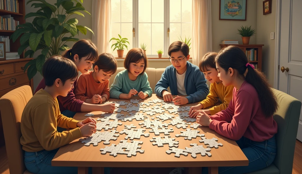 Play a jigsaw puzzle