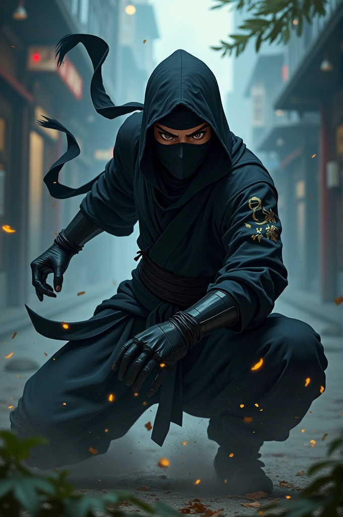 Ninja anime danger