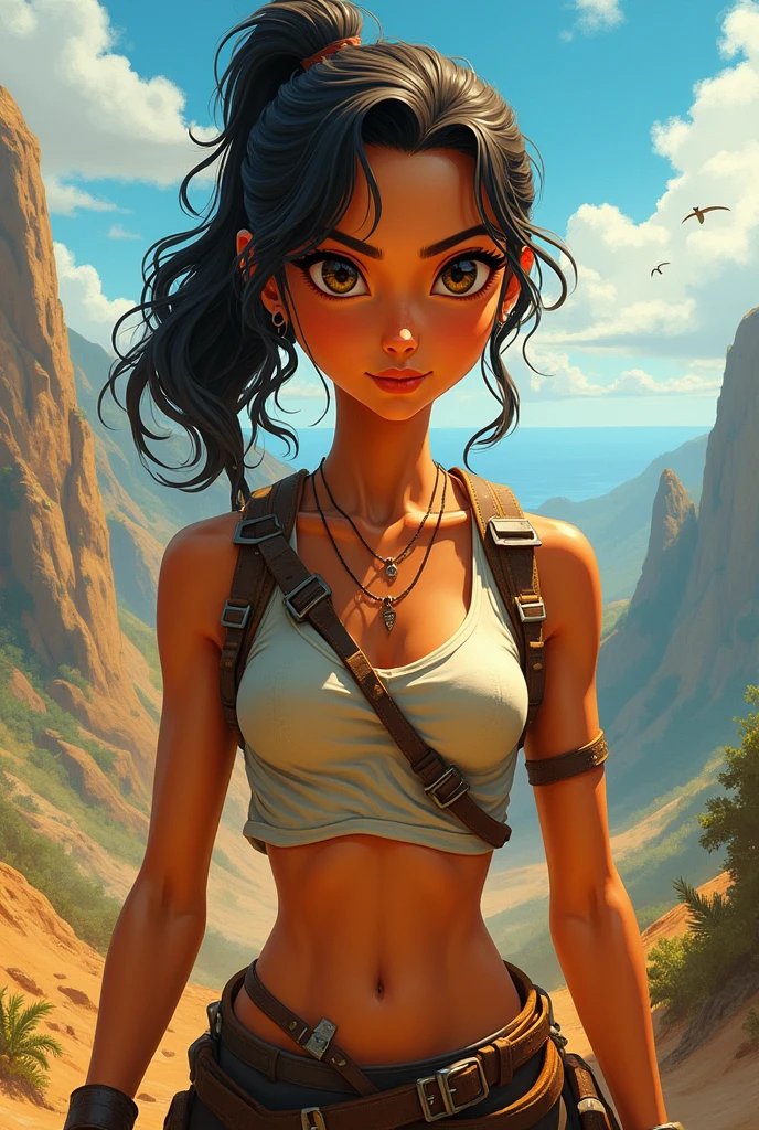 chell from the movie the road to el dorado 
