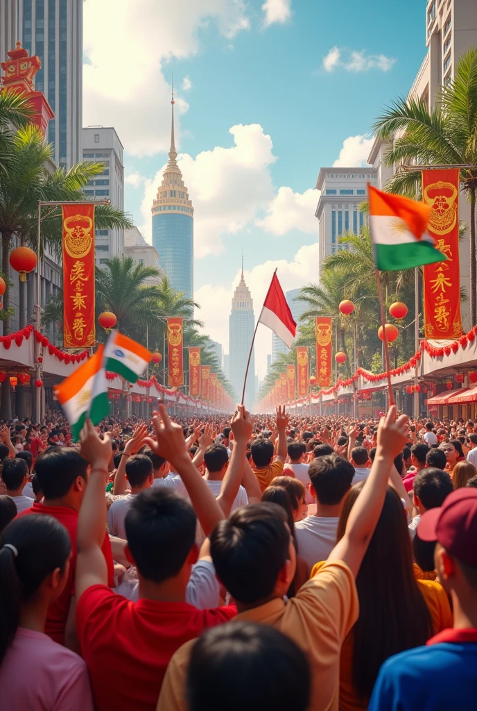 Malaysia, Malay, Chinese, Indian Independence Day