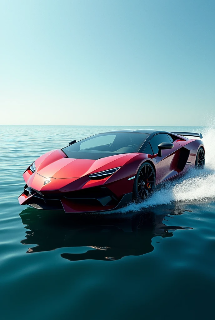 Lamborghini + boat