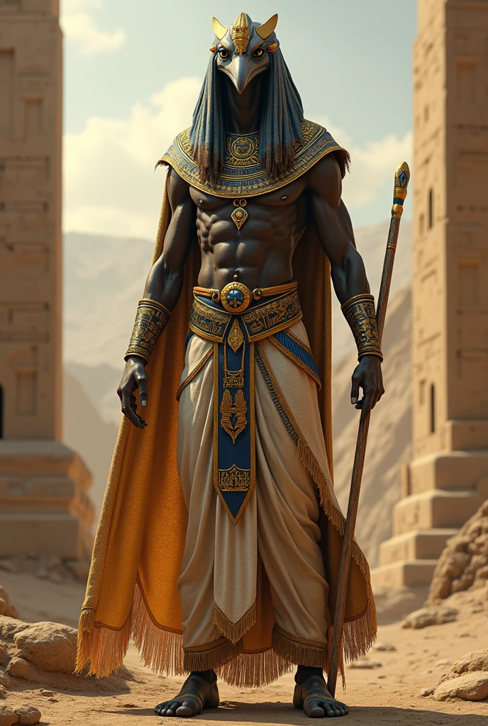 Thoth Egyptian god realistic