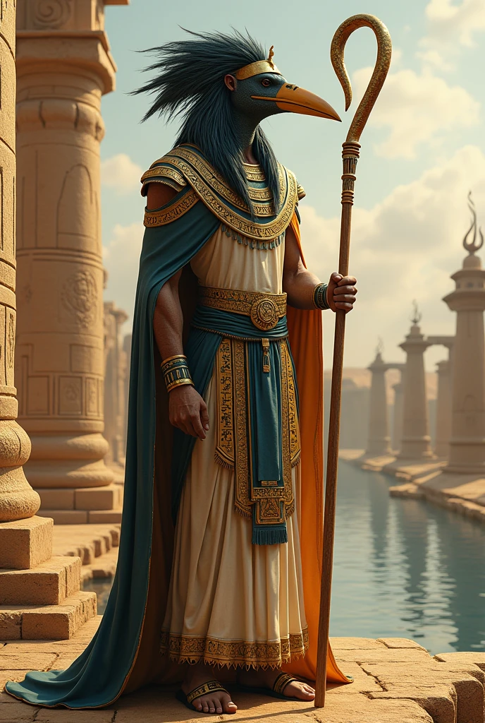 Thoth Egyptian god realistic