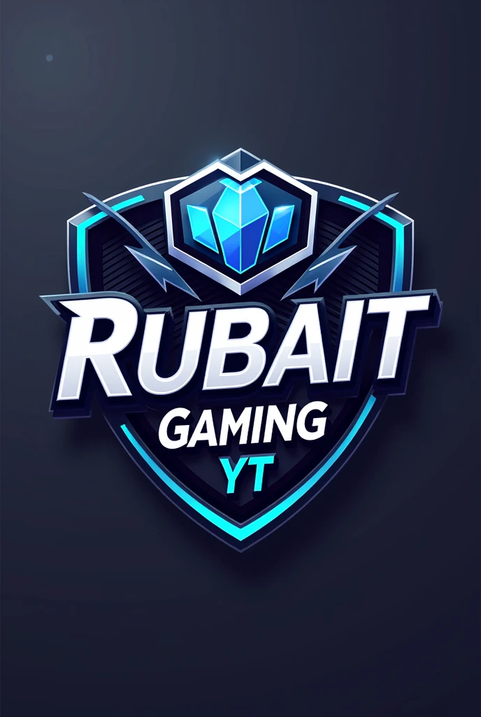 Make a gaming logo .and add this text "RUBAIT GAMING YT". LOGO SHOULD BE EYE CATCHING .
