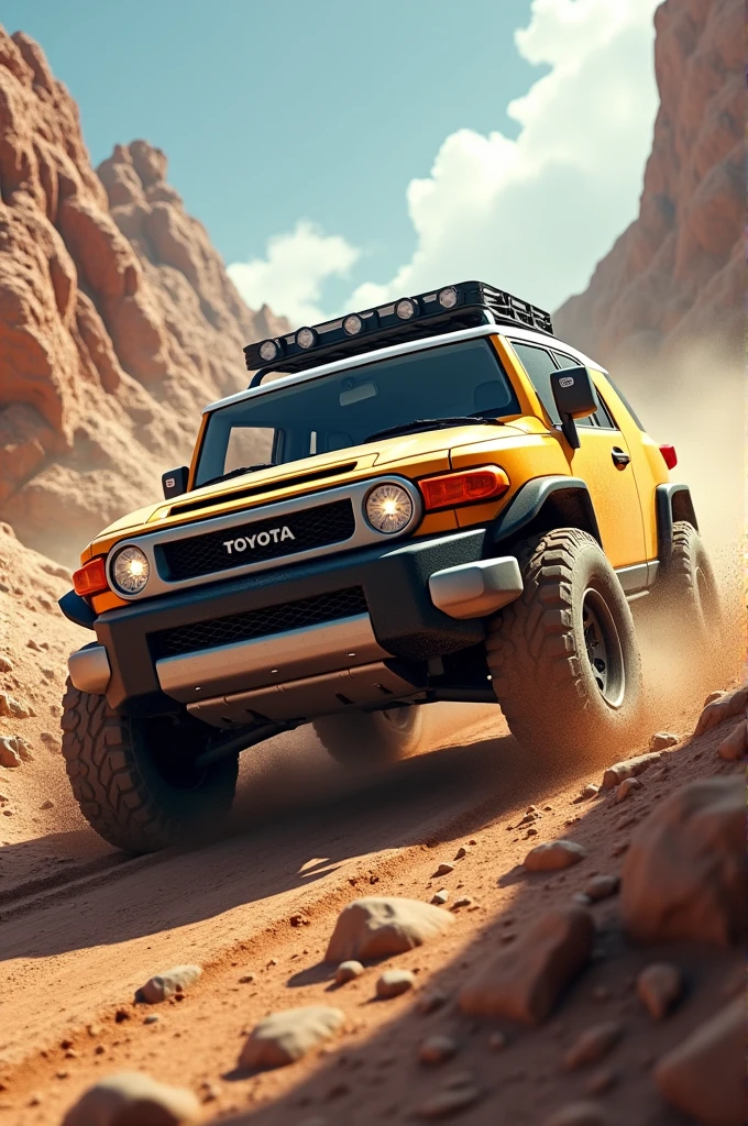fj cruiser race off road