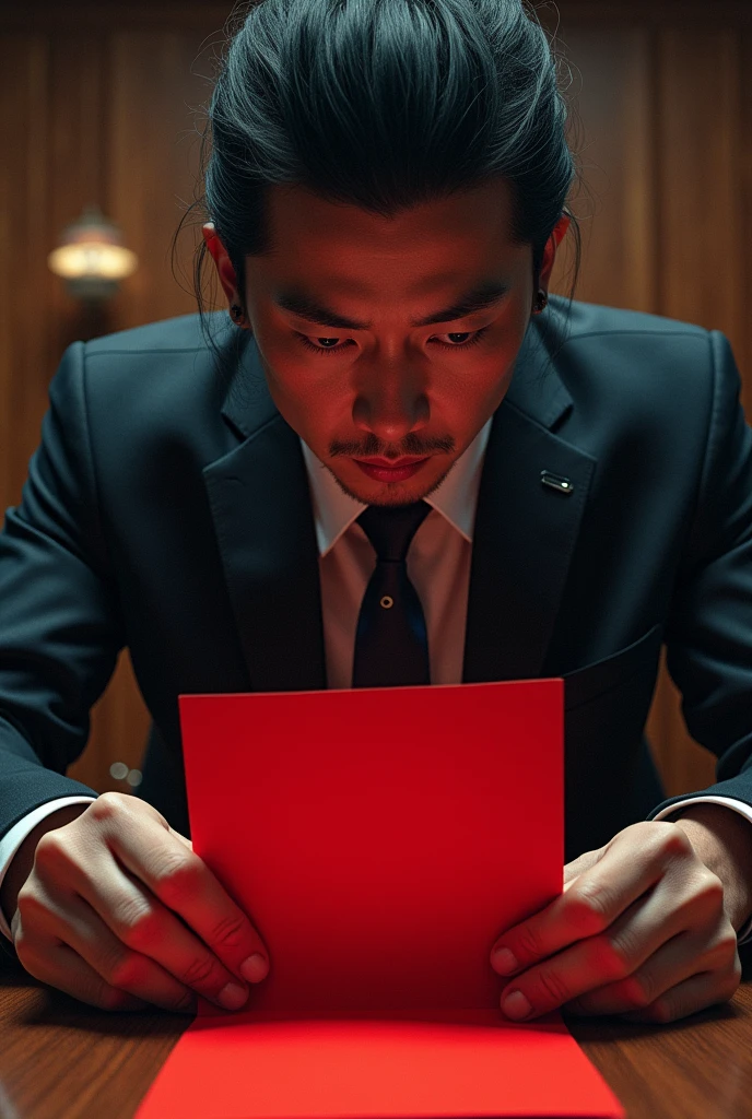 Morohoshi wrote the red card