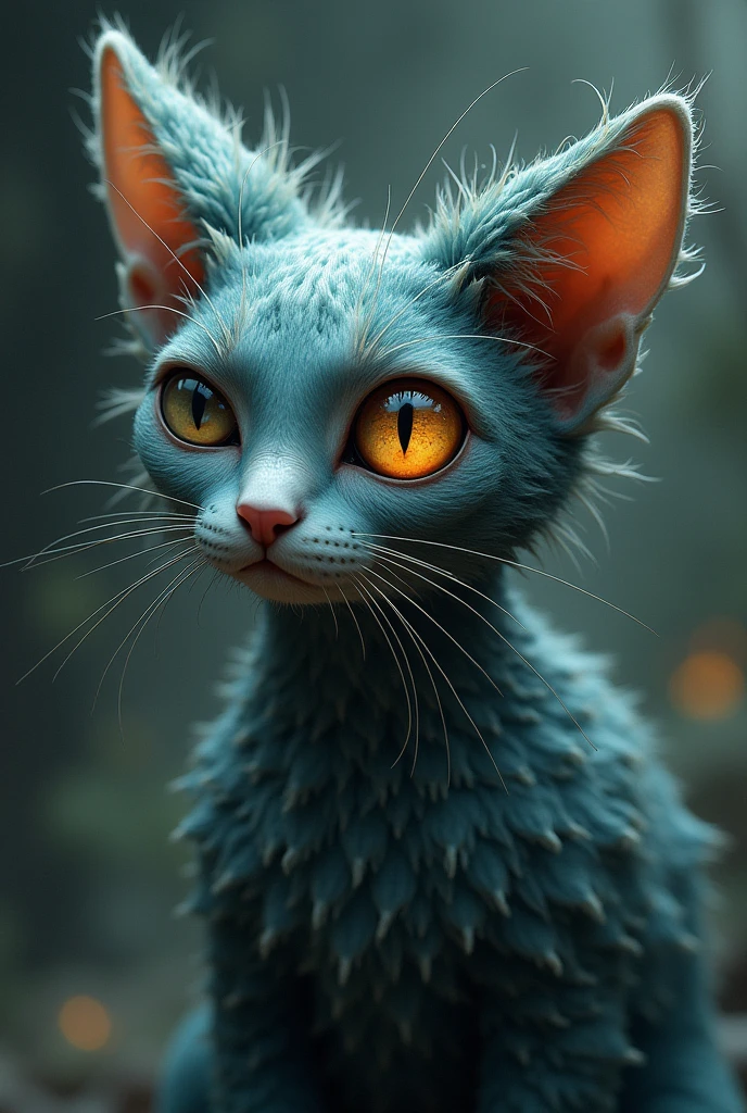 Cat one eye 16 ear