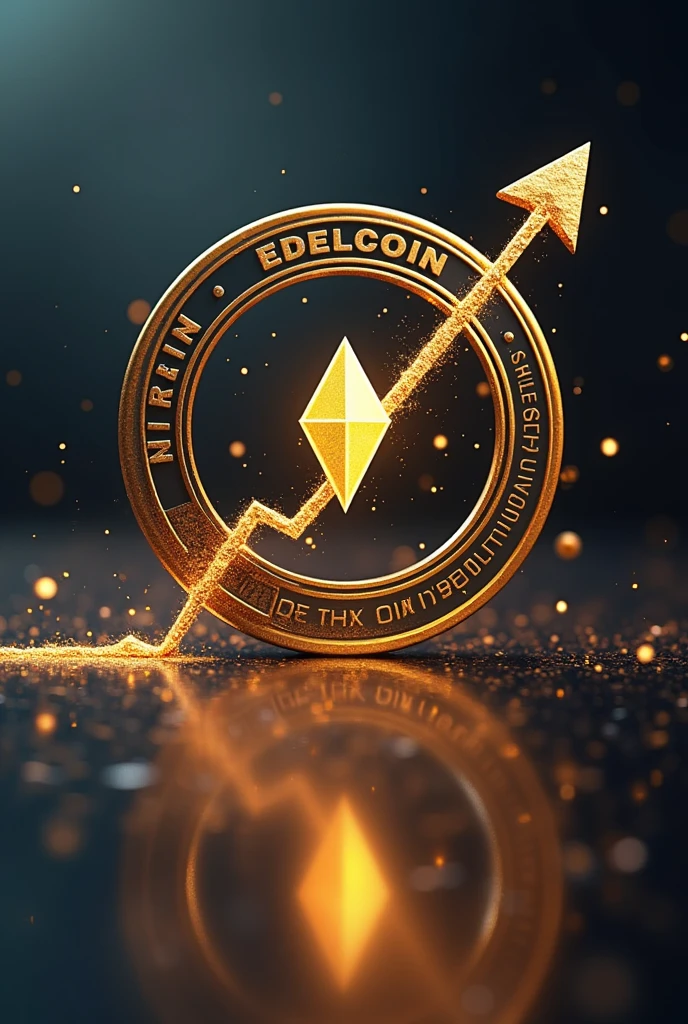 Here's a prompt for an image related to the text "Edelcoin (EDLC) could be a game-changer. #Edelcoin #stablecoin #crypto":
Image Prompt:
* A futuristic, sleek, and minimalist design.
* A strong, metallic color palette (e.g., silver, gold, or copper) to represent the metal-backed nature of Edelcoin.
* A symbol or logo incorporating elements of precious metals (e.g., a stylized gold bar, a diamond, or a copper wire).
* A dynamic, upward-trending graph or chart to symbolize growth and potential.
* A tagline or slogan emphasizing stability, security, and innovation.
Additional keywords for inspiration: blockchain, cryptocurrency, finance, technology, future, investment, financial freedom.