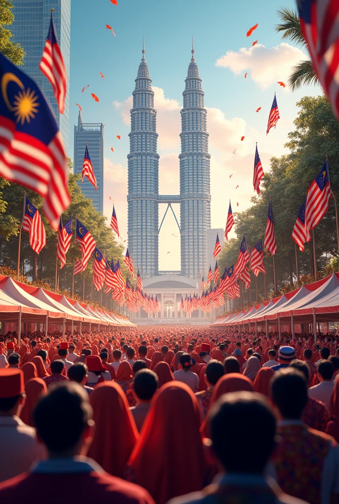 Independence Day celebration in Malaysia