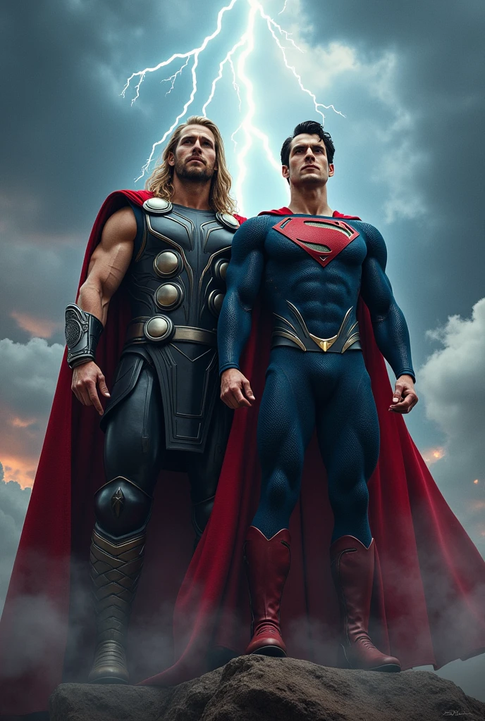 Thor and Superman brothers