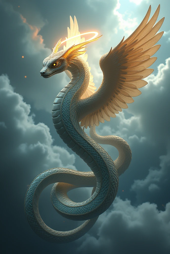Angel snake cap