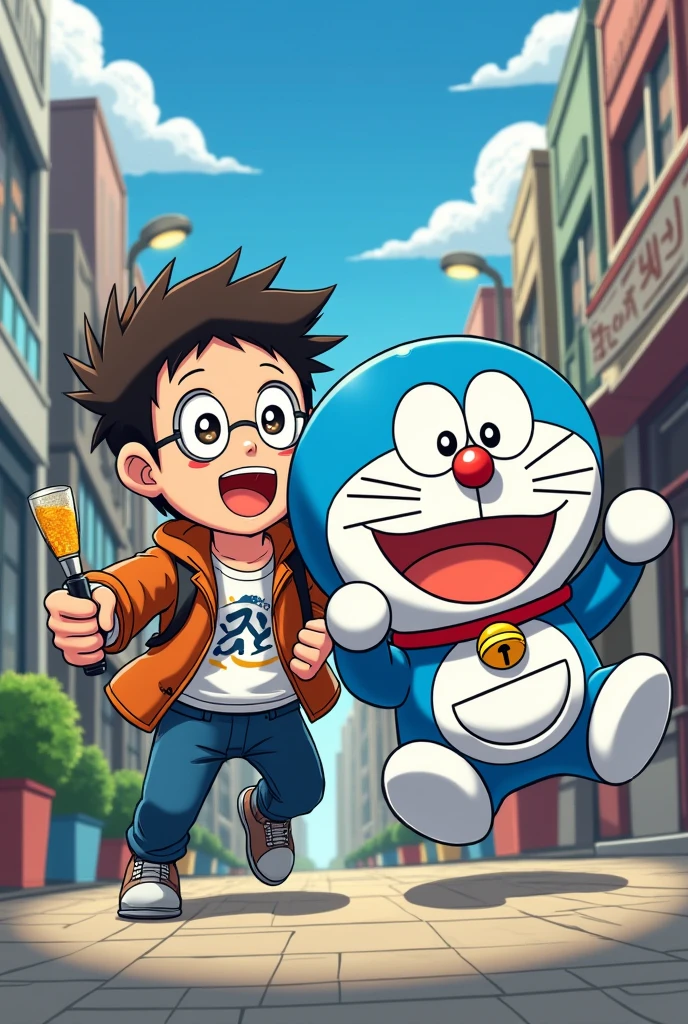 Nobita and Doraemon
