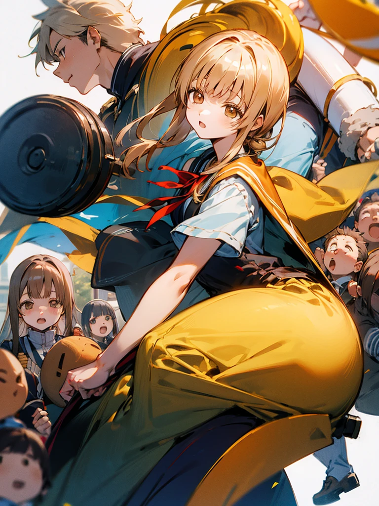 Mahiru shiina and our big family 