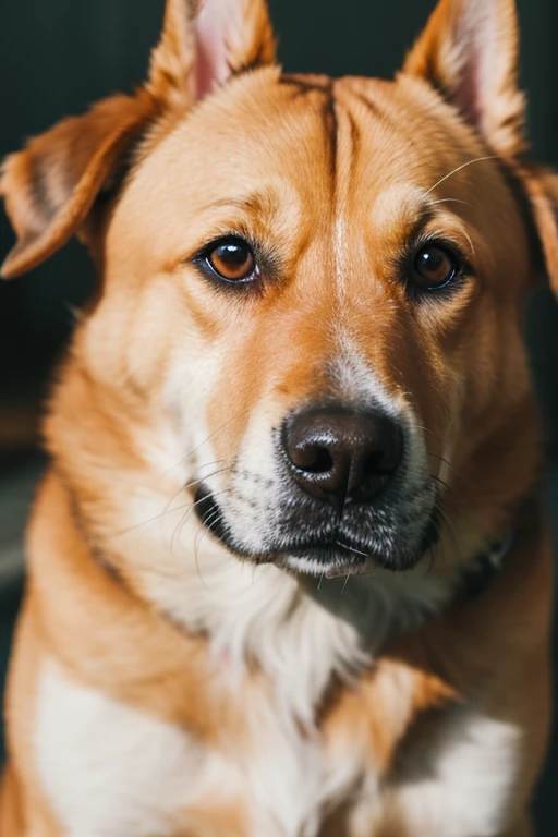 Close-up photo of a dog's nose