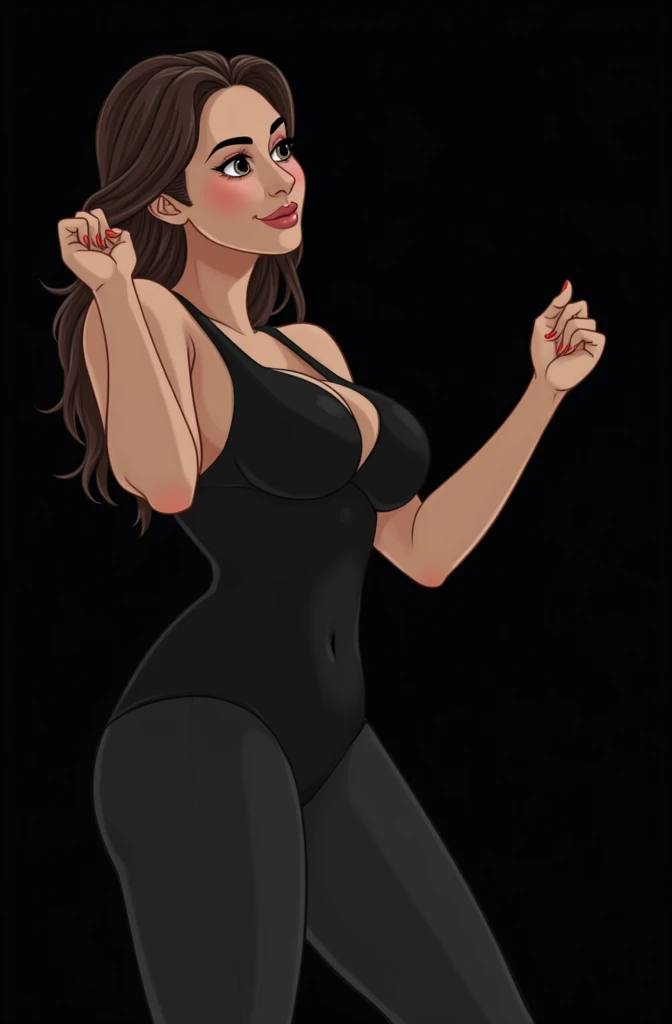 Girl with big