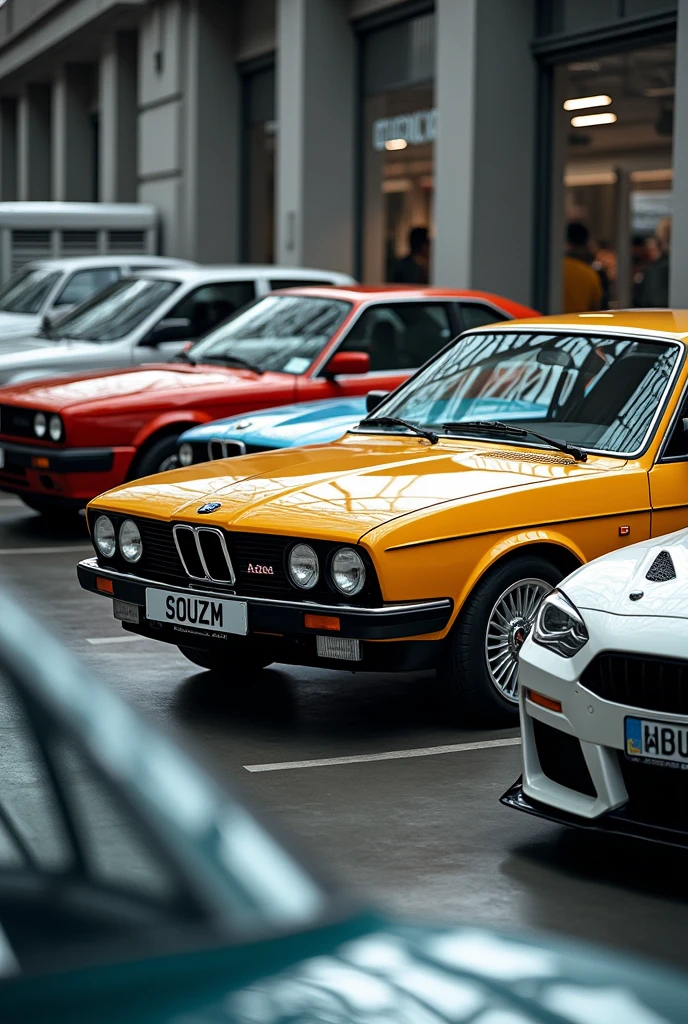 suzuki,honda,everus,evbo,rolls royal,audi,zaz make a grage these car were park