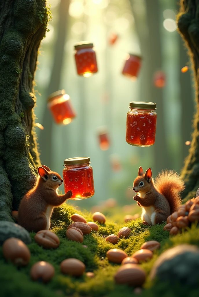jam,Nuts,forest
