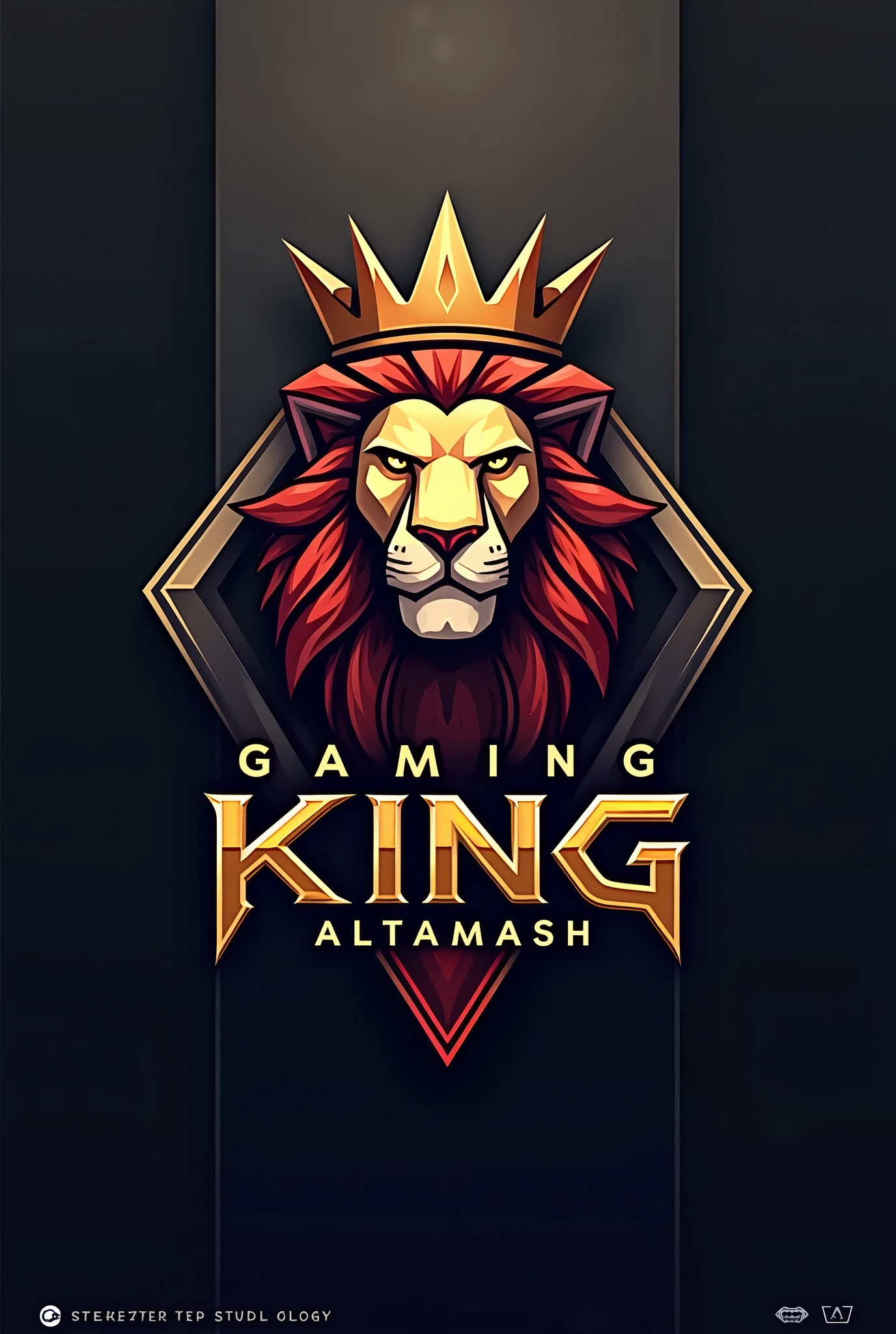 A gaming studio logo title is GAMING KING ALTAMASH