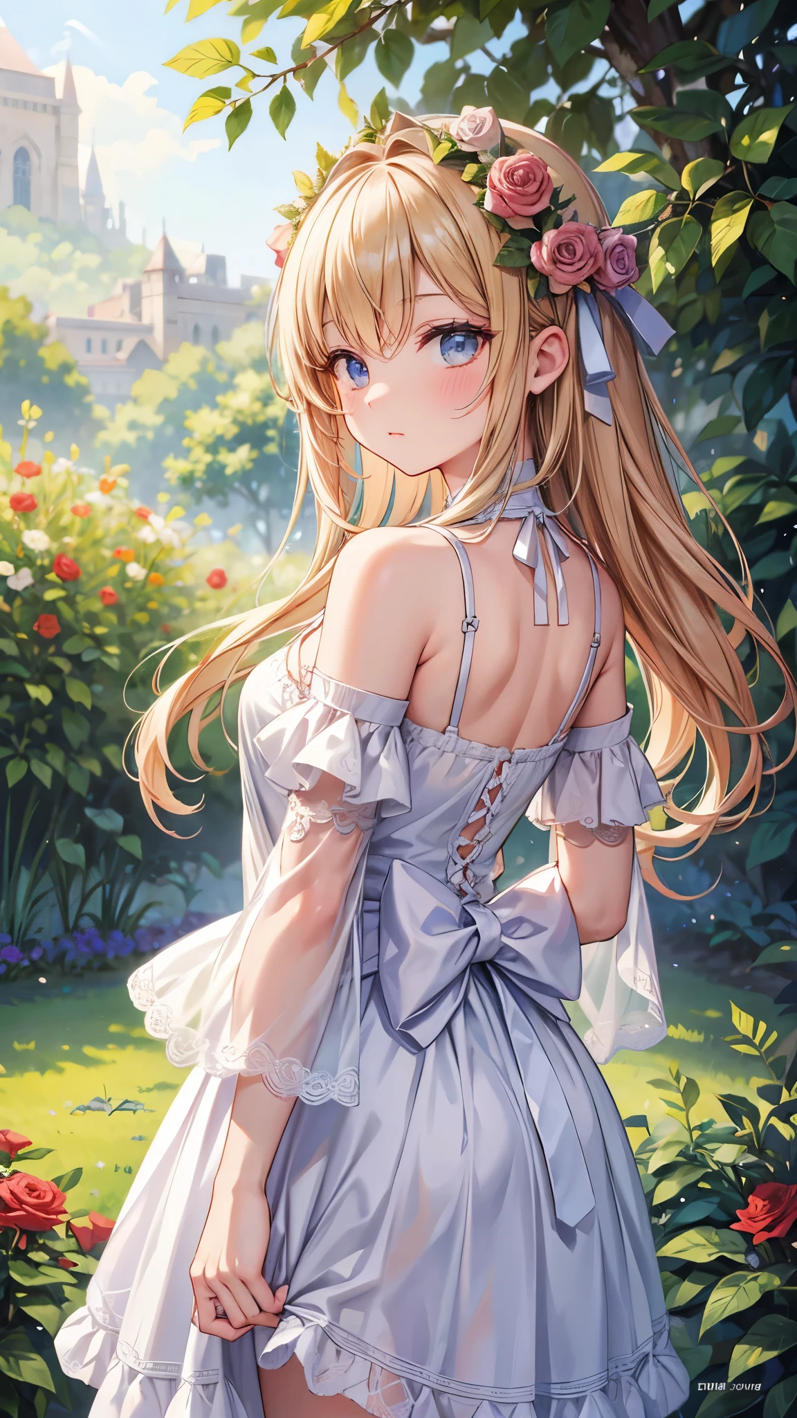 ((Highest quality)),(Ultra-high resolution),(Super detailed),(Detailed Description),((The best CG)),(masterpiece),Highly detailed art,(Art with precise detail:1.5), rose,Gorgeous,beautifully