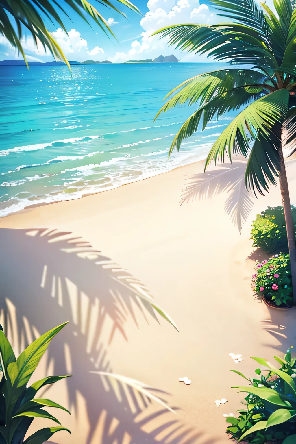 landscape coast seaside tropical_plants daylight