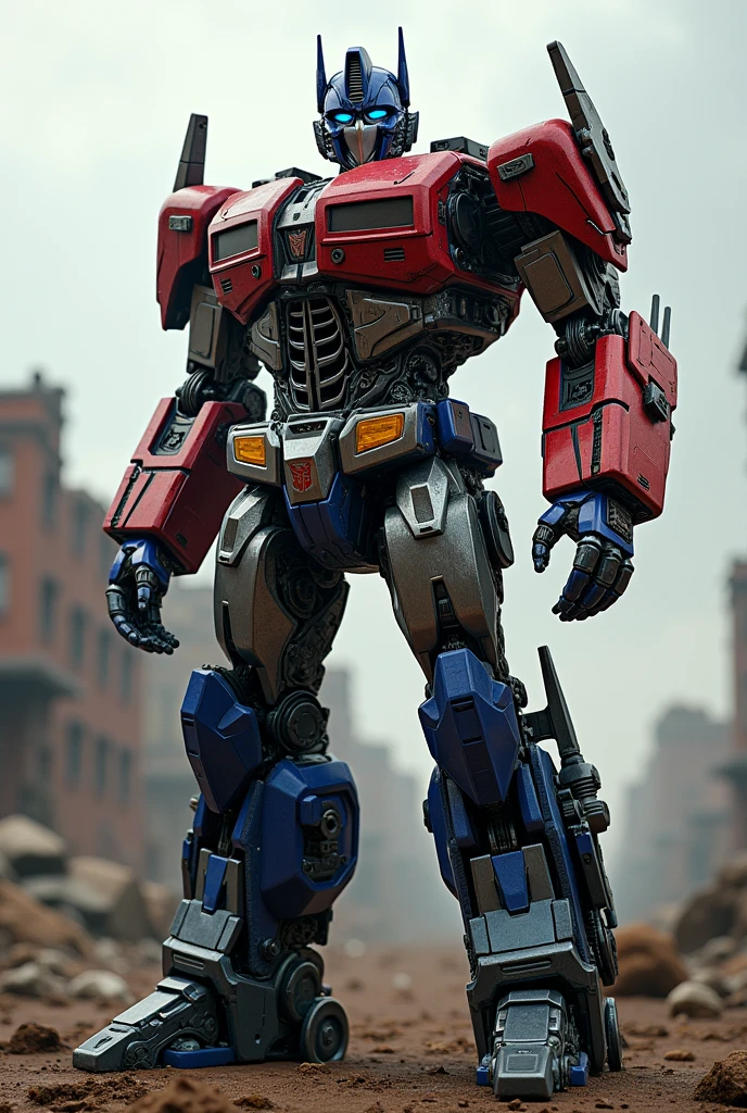 realistic transformers optimus prime