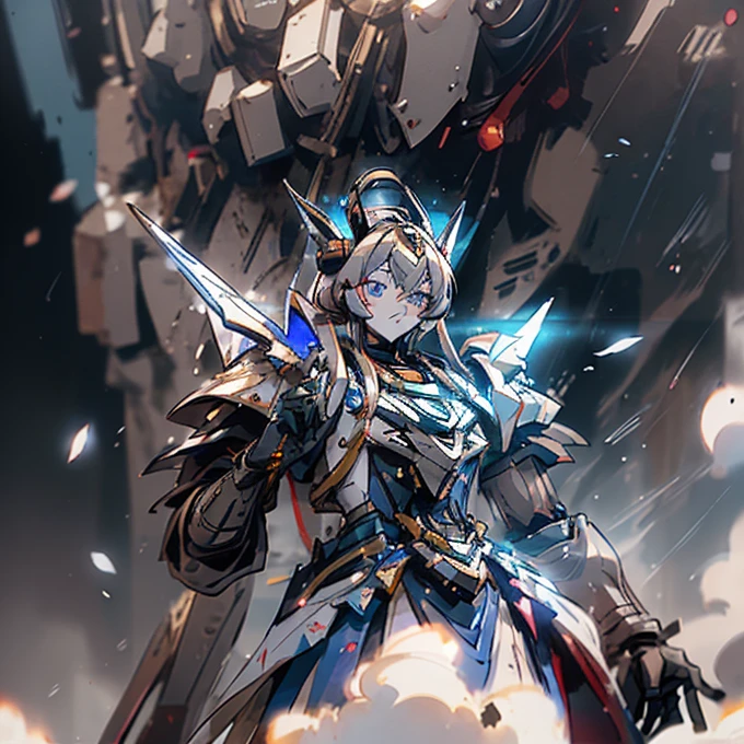 Anime character with white hair and blue eyes standing in front of black background, ayaka Genshin Impact, Mecha cyber armor girl, Anime Mecha Aesthetics, Genshin Impact character, Covered in silver armor, from Arknights, Armor girl, zodiac knight girl, Genshin Impact, Detailed key animation art, keqing from Genshin Impact
四張持劍女子照片特寫, from Arknights, Krenz Cushart and Lin Wenjun, Inspired by Krenz Kushat, Wopp and Krenz Kushat, Fela white mecha, express joy. author:Krenz Kushat, exaggerate accurate details, alexandre Fela white mecha