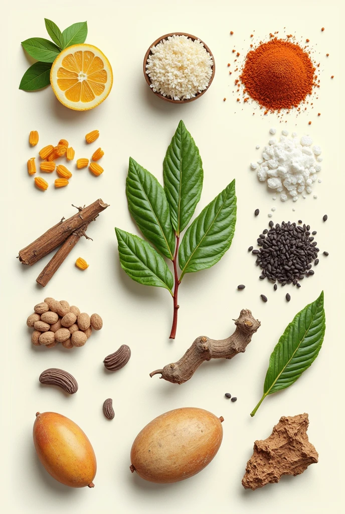 Herbo mineral ingredients of medicine of ayurveda
