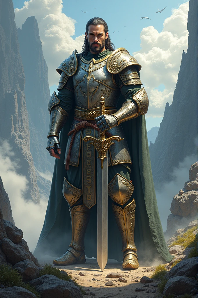 Noldor male warrior RPG style