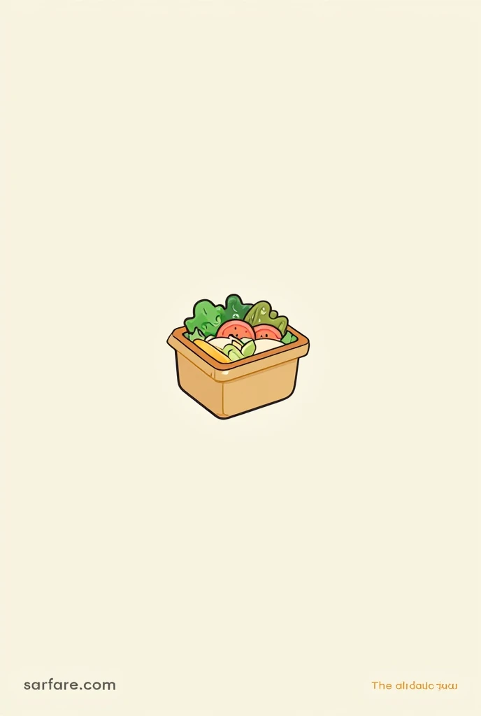 make a company logo for a brand that sells healthy bento boxes on a foodtruck