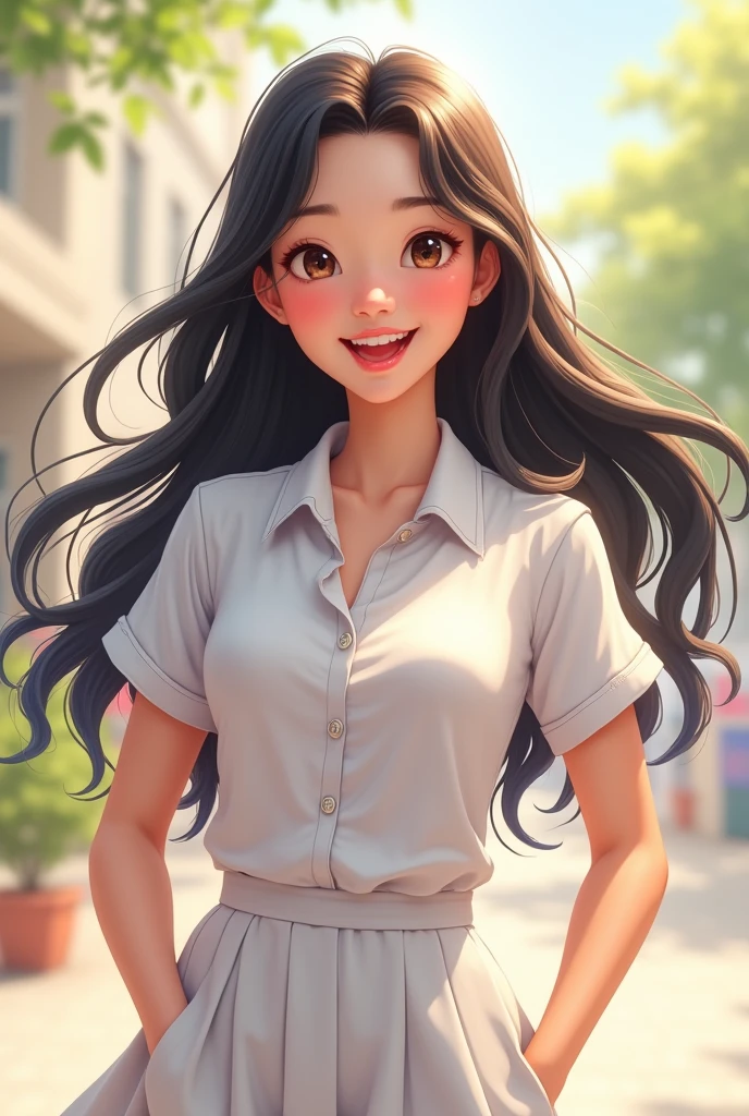 detailed illustration (side view),dynamic angle,ultra-detailed, illustration, pose for the camera, smiling at viewer, clean line art, shading, anime, 2020’s anime style, detailed eyes, detailed face, beautiful face,
Anime, 2d anime, cartoon anime, detailed illustration, dynamic angle, ultra-detailed, illustration, full body shot, 1girl, night time, 1950’s stay at home wife, button up blouse and long skirt, anime half closed eyes. A knowing smile, standing in kitchen, domestic goddess, long black hair, hair down, white American woman, well endowed, wholesome yet sexy, motherly, nurturing, MILF, button up blouse, long skirt