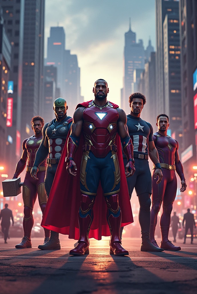 the avengers、LeBron James