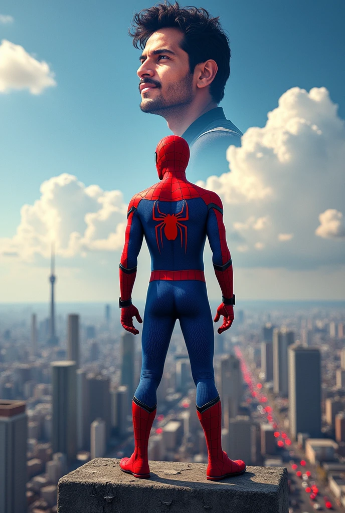 Spiderman watch name create sachin in sky 