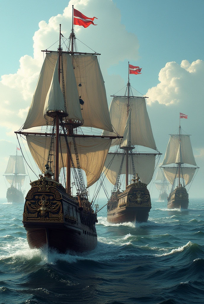 old Dutch warships