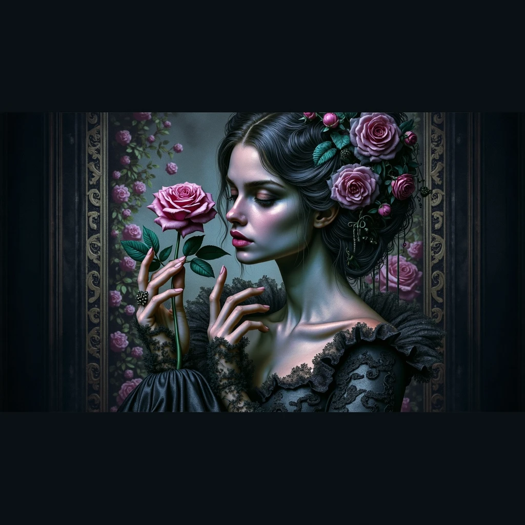 a woman with striking expressionist features, oil painting, impasto texture, dynamic brushstrokes, intense colors, somber palette, dramatic lighting, abstract background, masterpiece, (best quality,4k,8k,highres,masterpiece:1.2),ultra-detailed,(realistic,photorealistic,photo-realistic:1.37)
