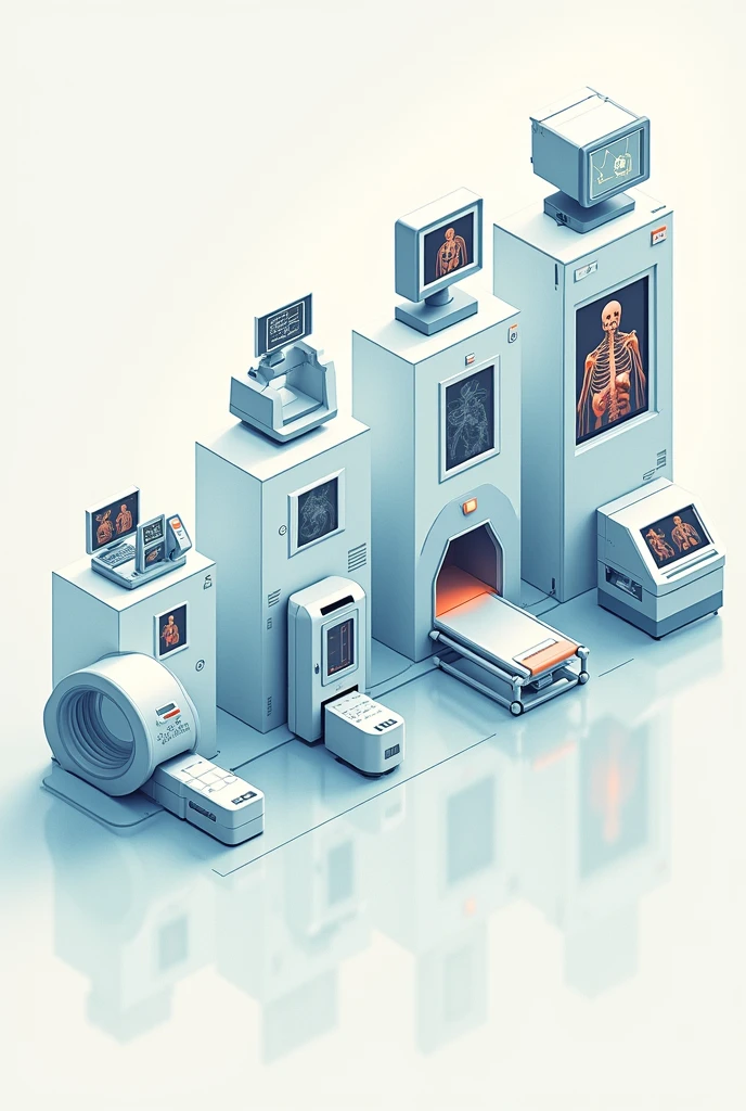 Image illustrating the evolution of tomography