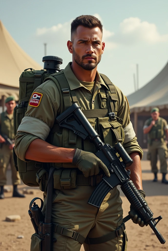 Picture of me as a soldier
