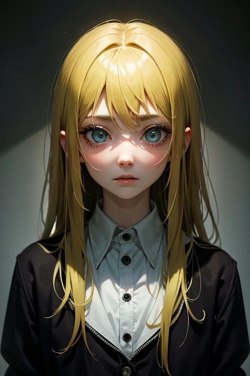 masterpiece, Highest quality, [crazy_eye], fog, Browsing Caution, (Expressionless)