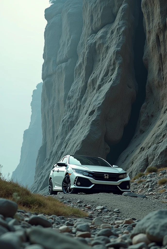 Honda cvic Flattened Cliff