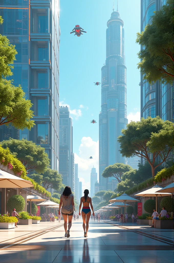 Futuristic summer