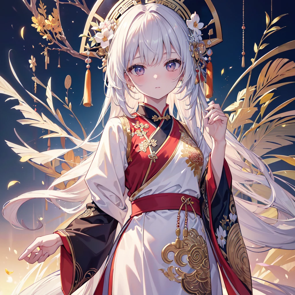 (masterpiece,最high quality, Very detailed, beautiful, Exquisite, 16K, Full HD),girl, ancient chinese costume, whole body, sunlight, Clear Face, Clean white background, masterpiece, Super Detail, A magnificent composition, Ultra HD, high quality, Very detailedな, Official Art, Uniform 8k wallpaper, Super Detail, 32K