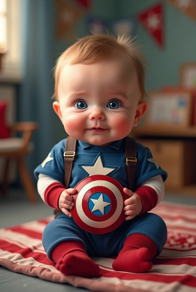 Captain America Baby 
