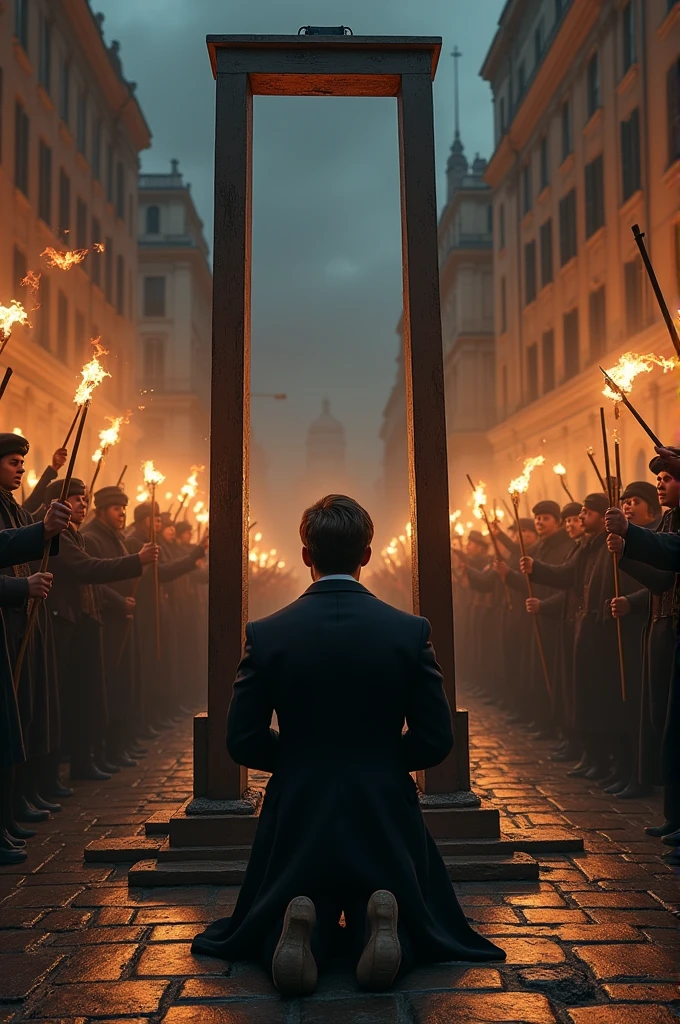 Macron guillotined