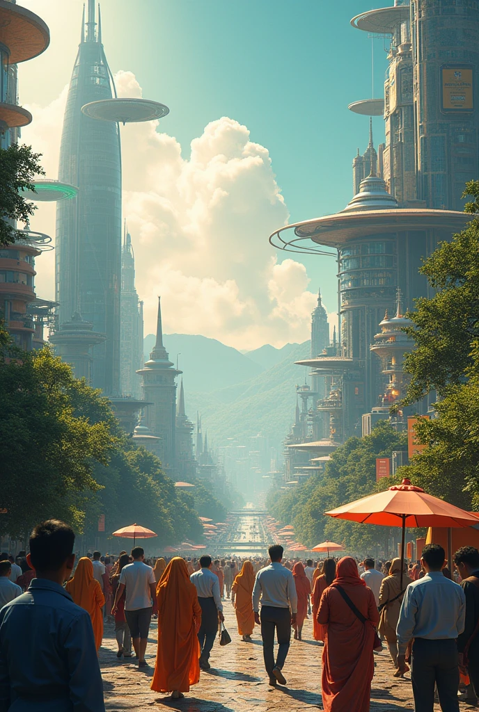 India future in 2100 year